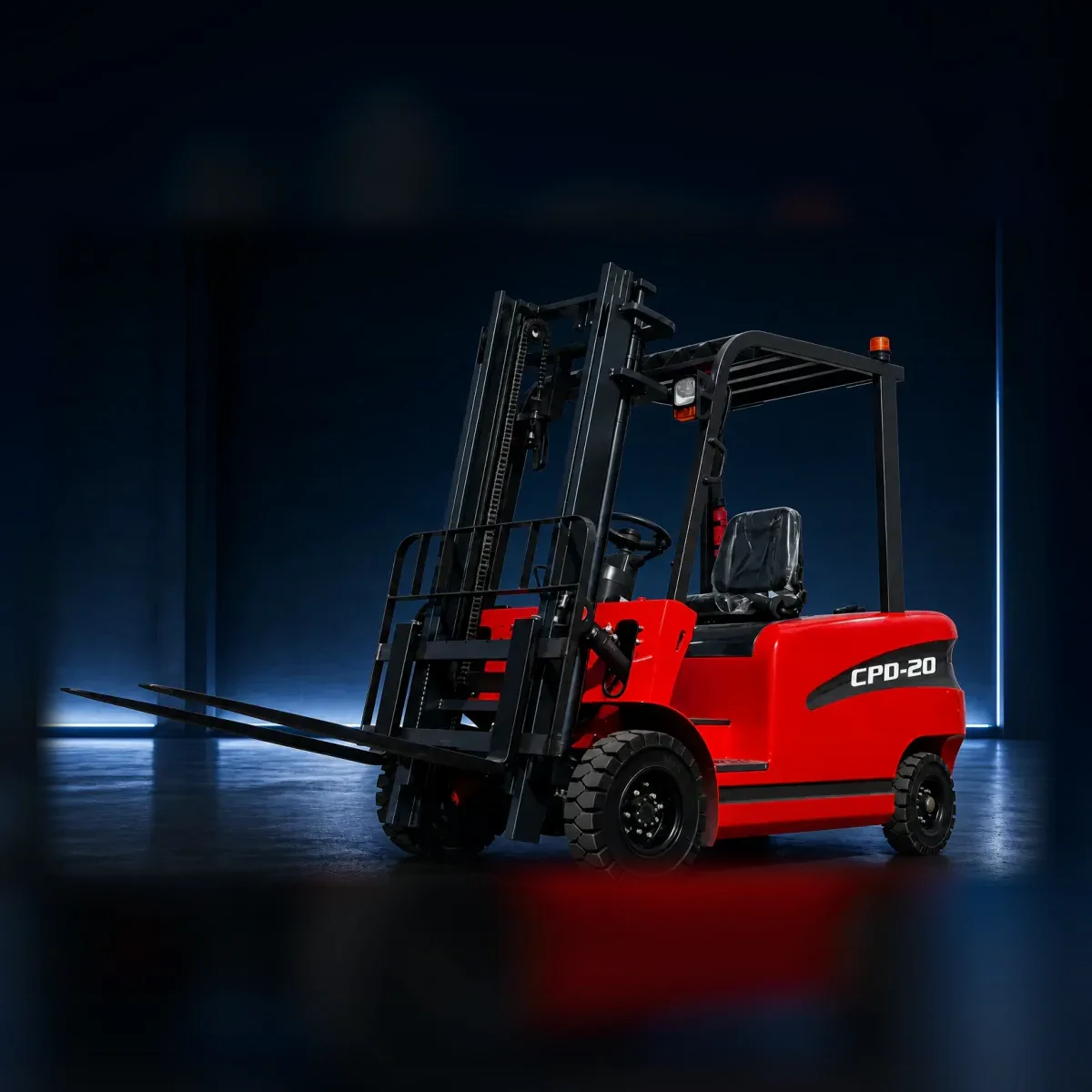 CPD20 2 Ton Electric Forklift for Off-Road Use