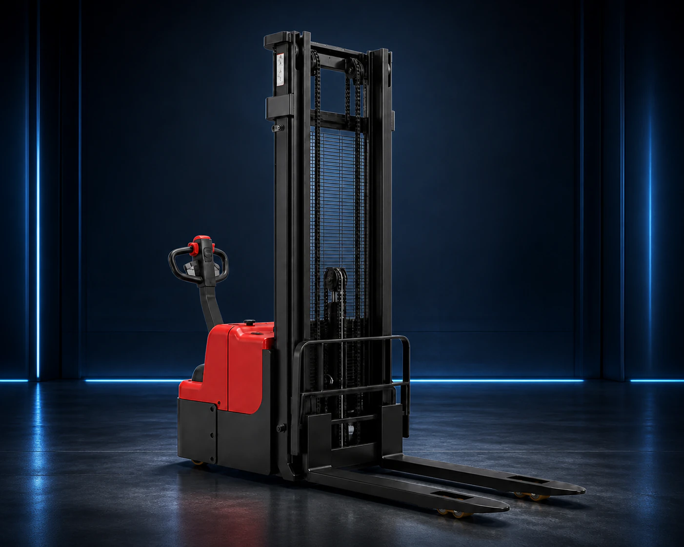 1.2 Ton Electric Pallet Stacker supplier reference view 1