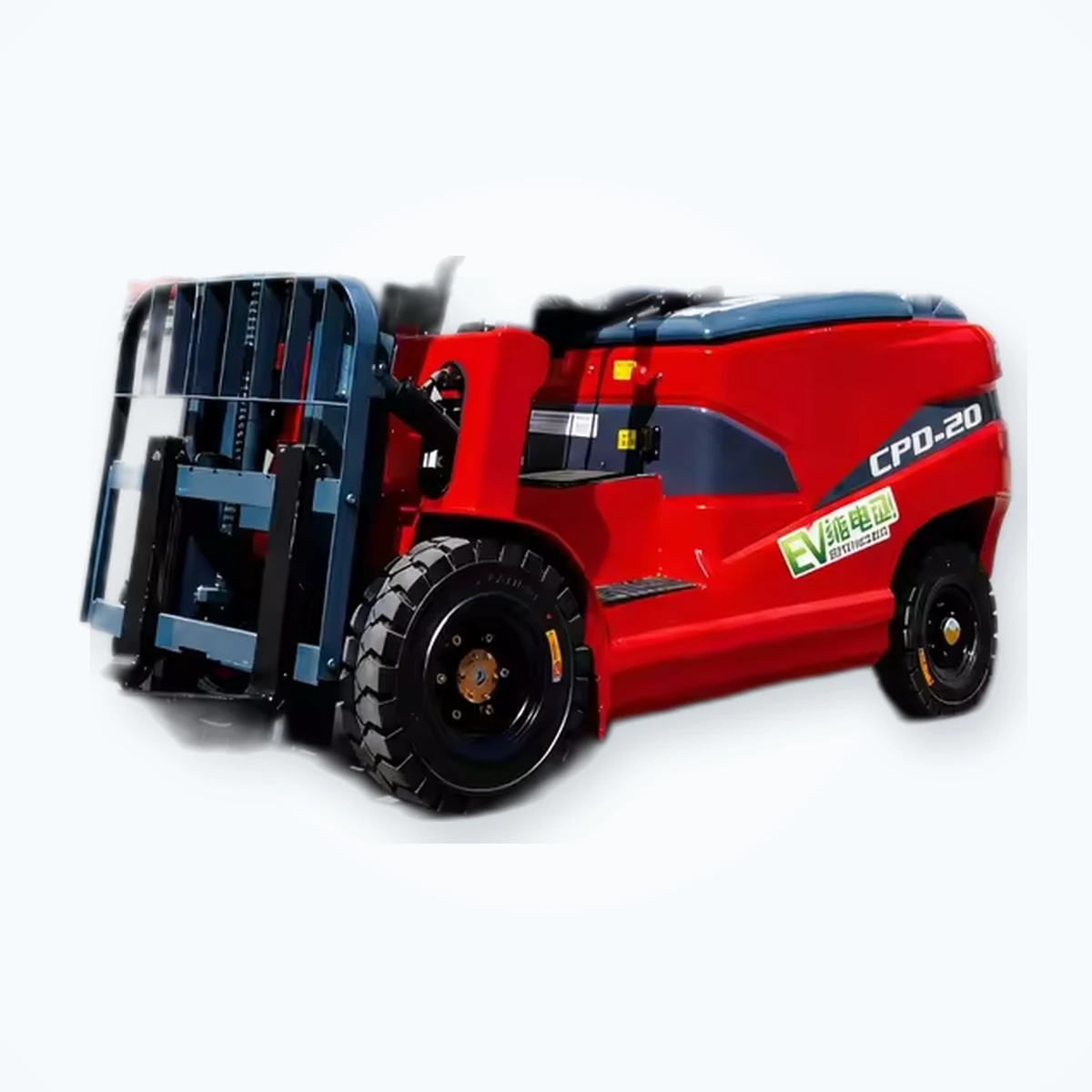 CPD20 2 Ton Off-Road Electric Forklift thumbnail 5