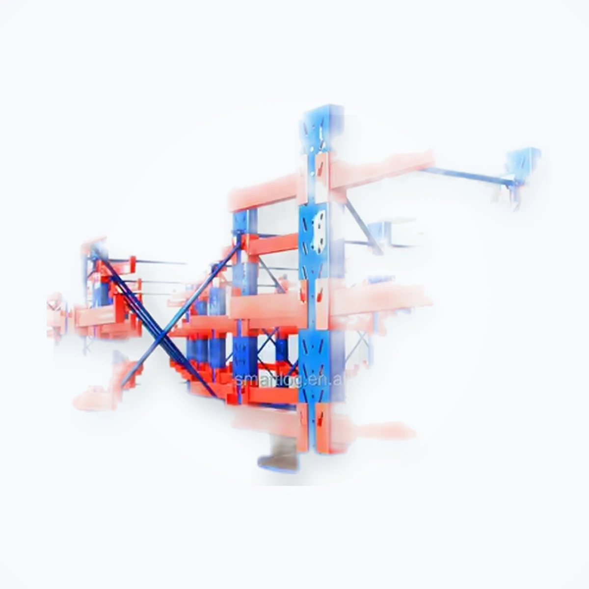 Building-Material Cantilever Rack