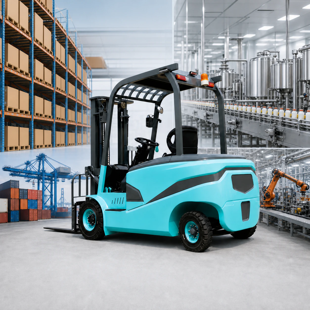 2 Ton Lithium Warehouse Forklift thumbnail 2