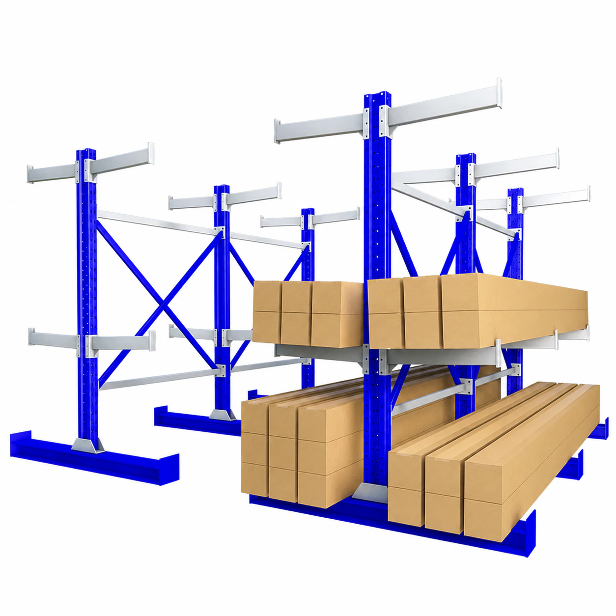 Warehouse Mezzanine Platform with Stairs and Office Deck