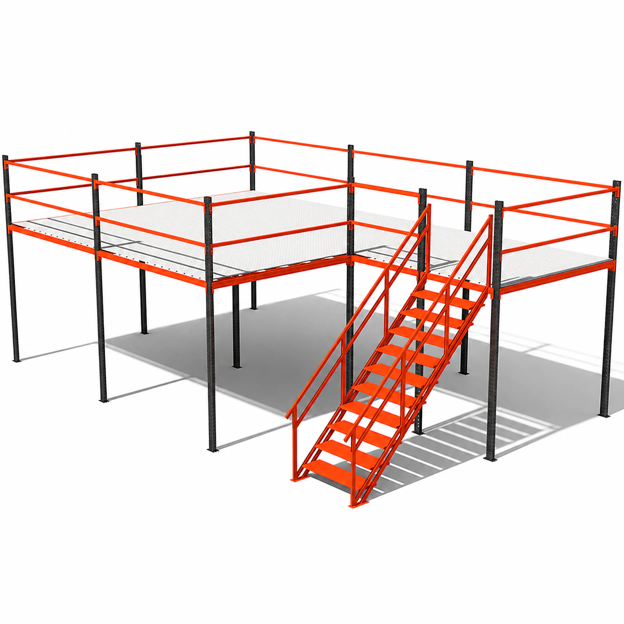 Heavy-Duty Wire-Mesh Pallet Rack thumbnail 2