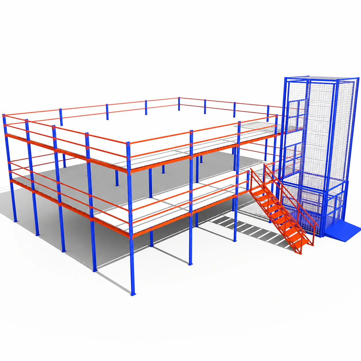 Corrosion-Protected Steel Mezzanine Floor thumbnail 2