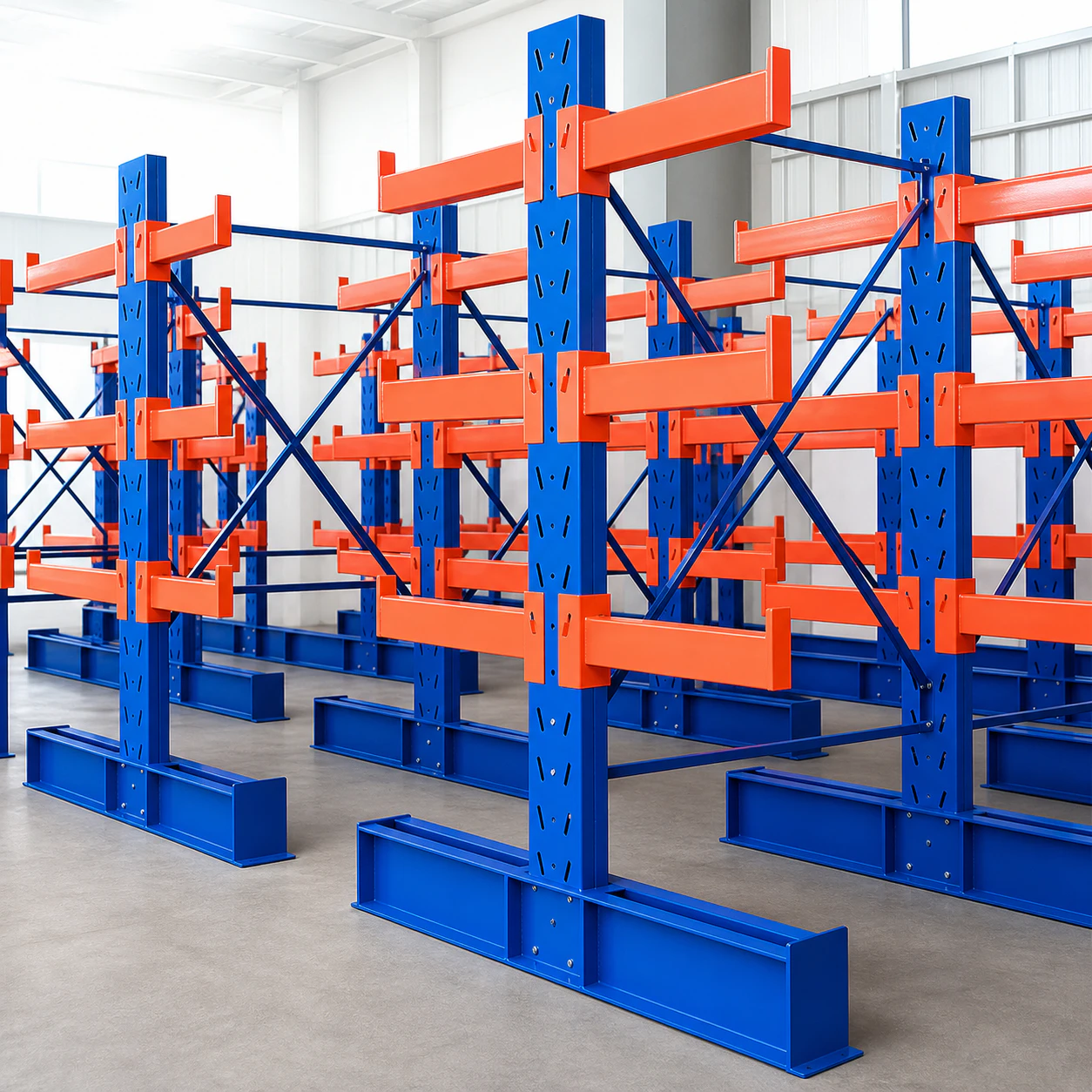 Building-Material Cantilever Rack