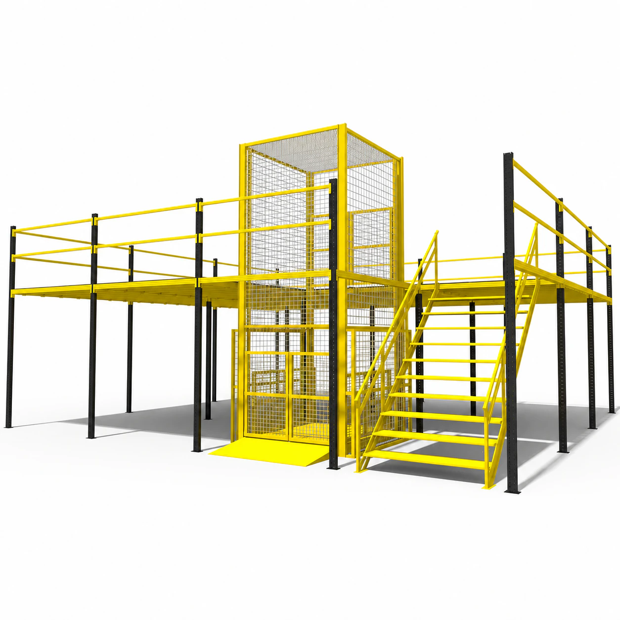 Boltless Steel Mezzanine Floor and Shelving System