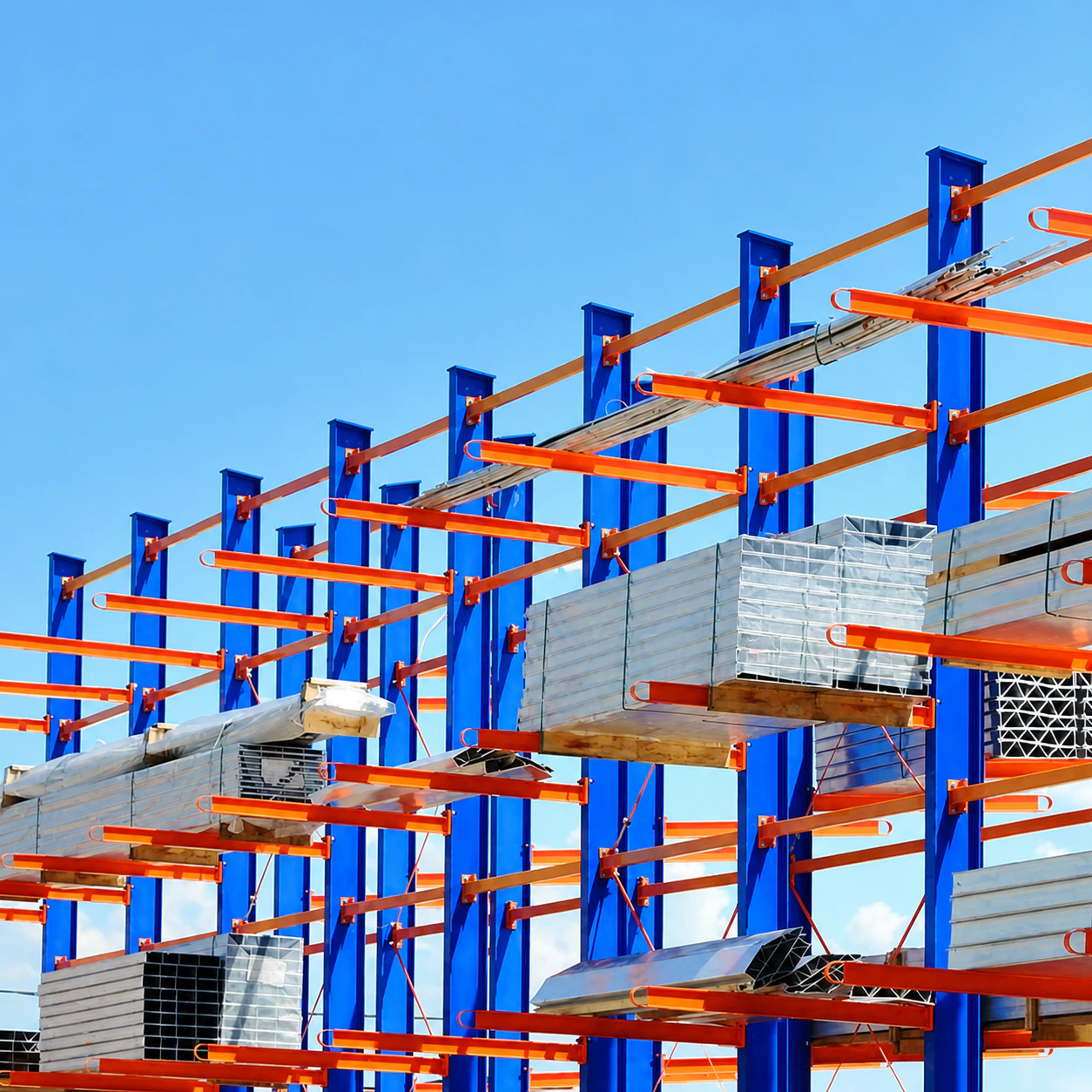 Heavy-Duty Warehouse Pallet Racking System