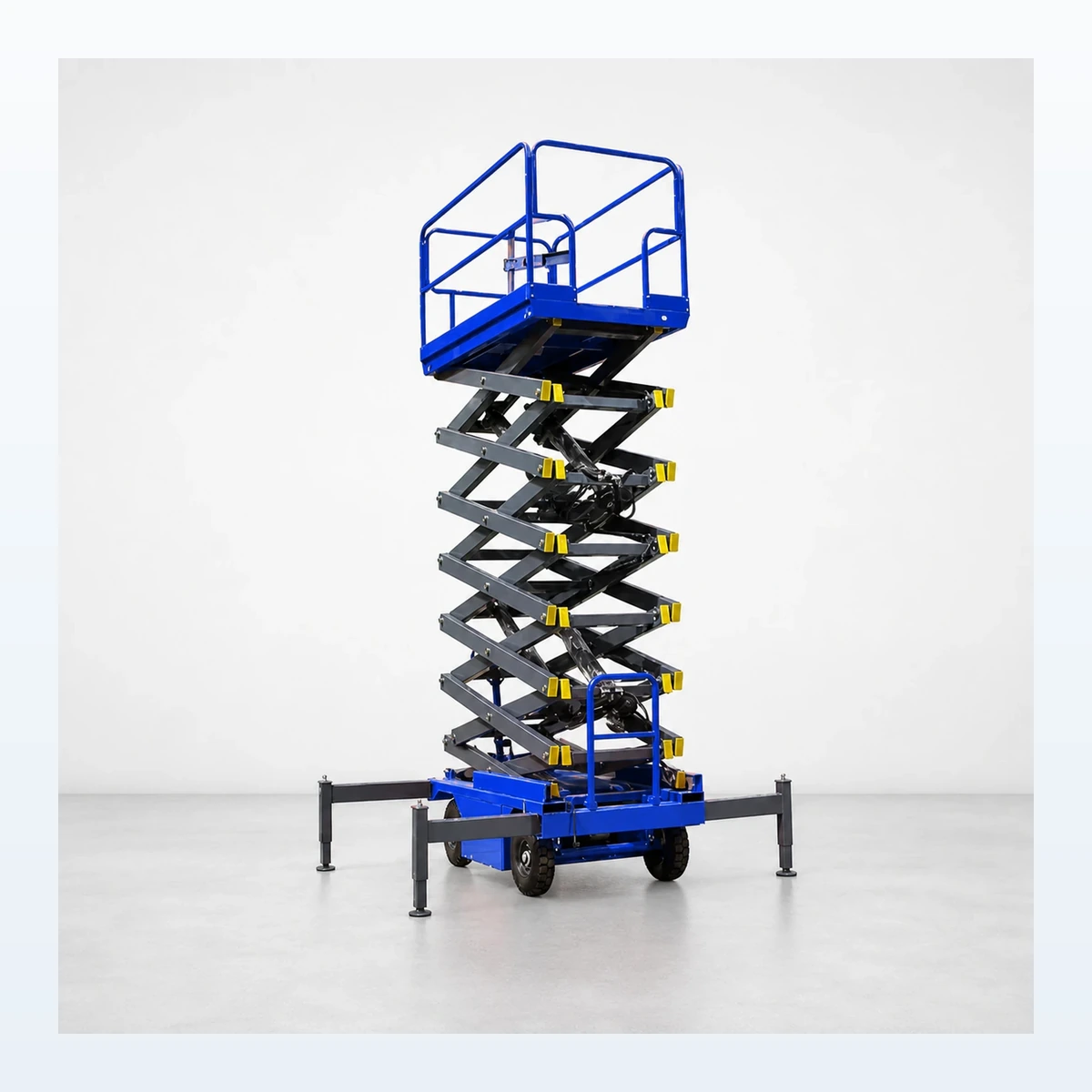 2 Ton Compact Electric Scissor Lifting Platform thumbnail 2