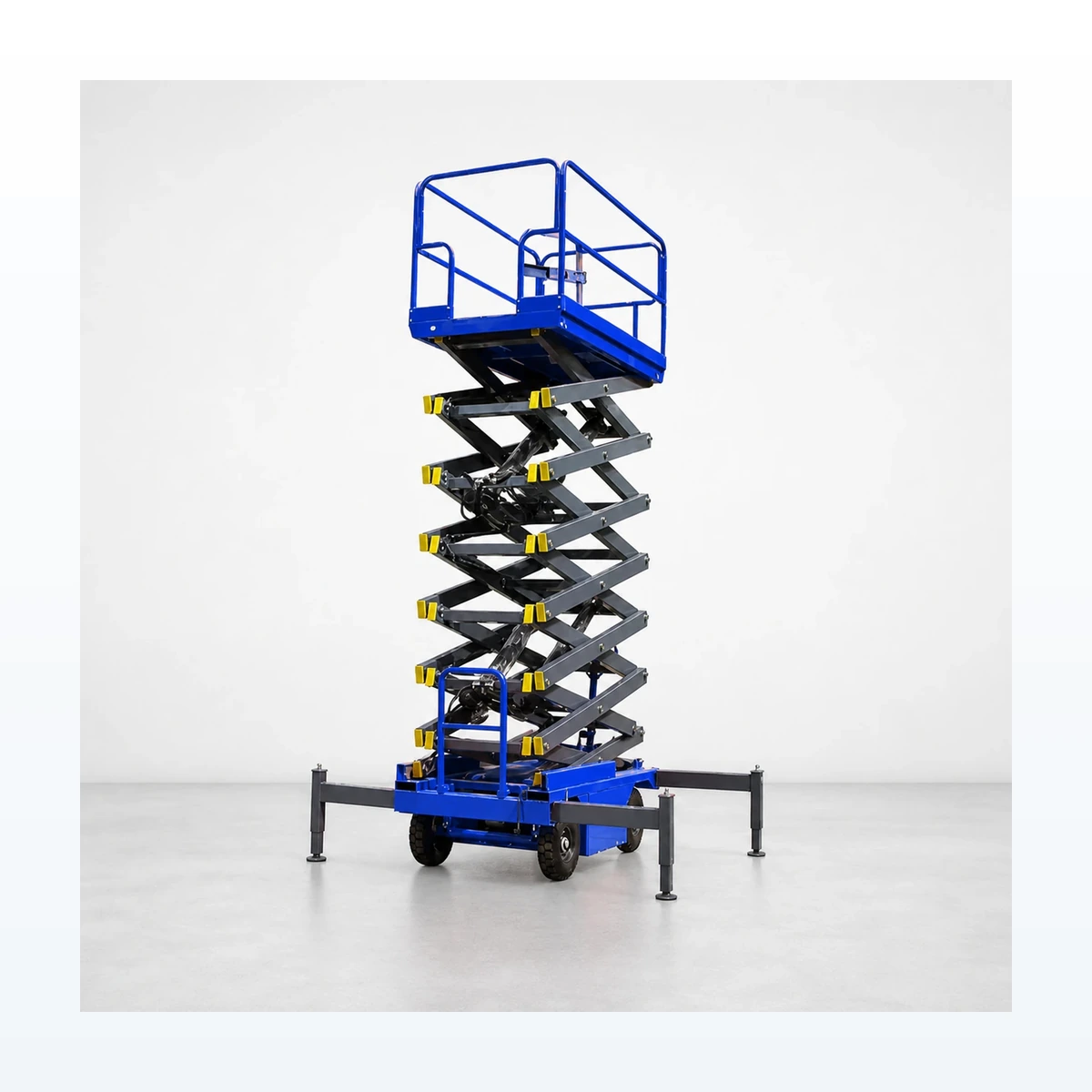 2 Ton Compact Electric Scissor Lifting Platform thumbnail 3