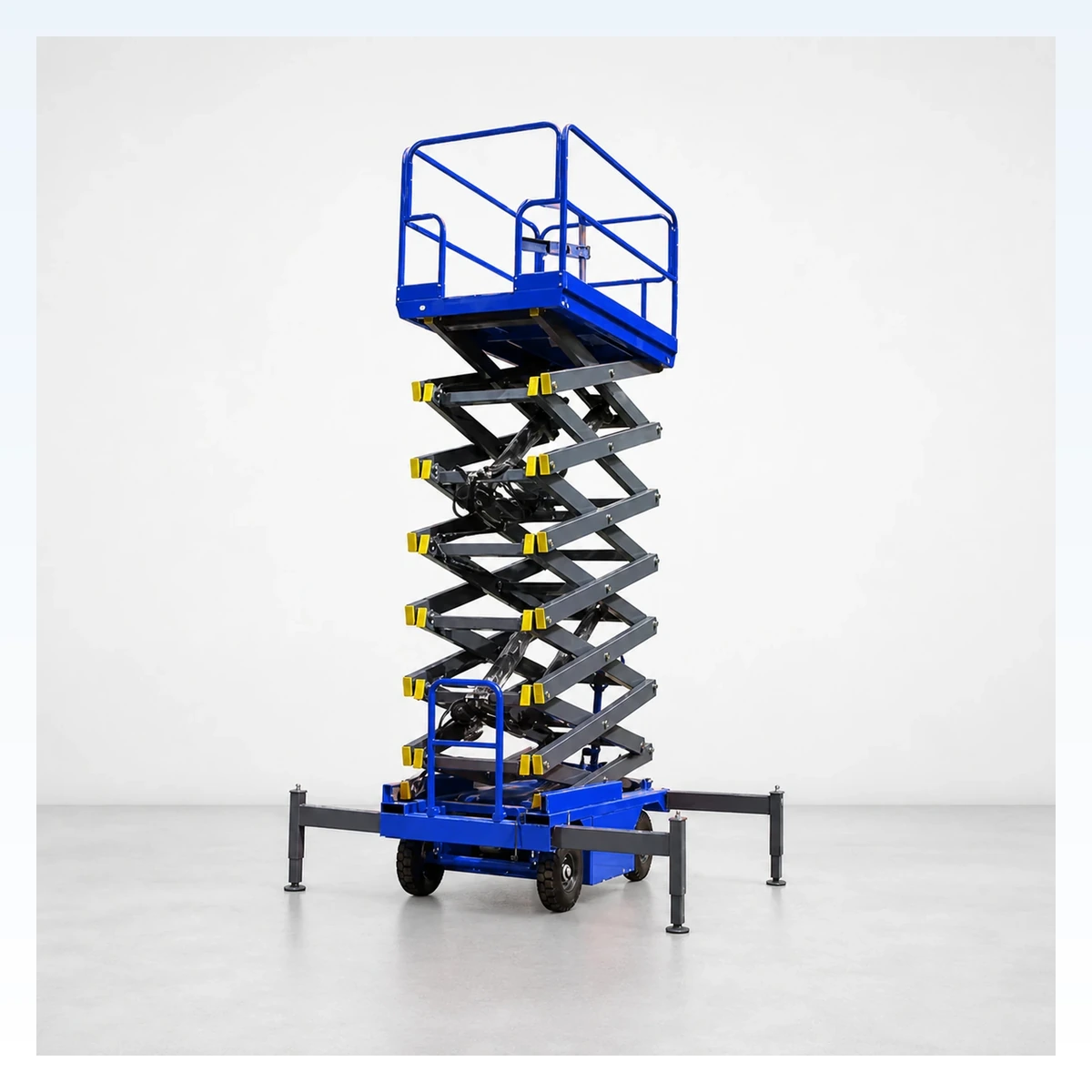 2 Ton Compact Electric Scissor Lifting Platform thumbnail 6
