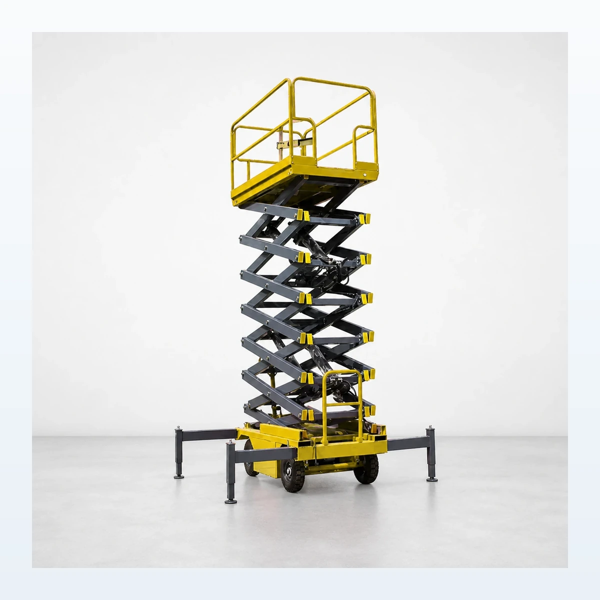 6-12 m Portable Hydraulic Scissor Lift thumbnail 2
