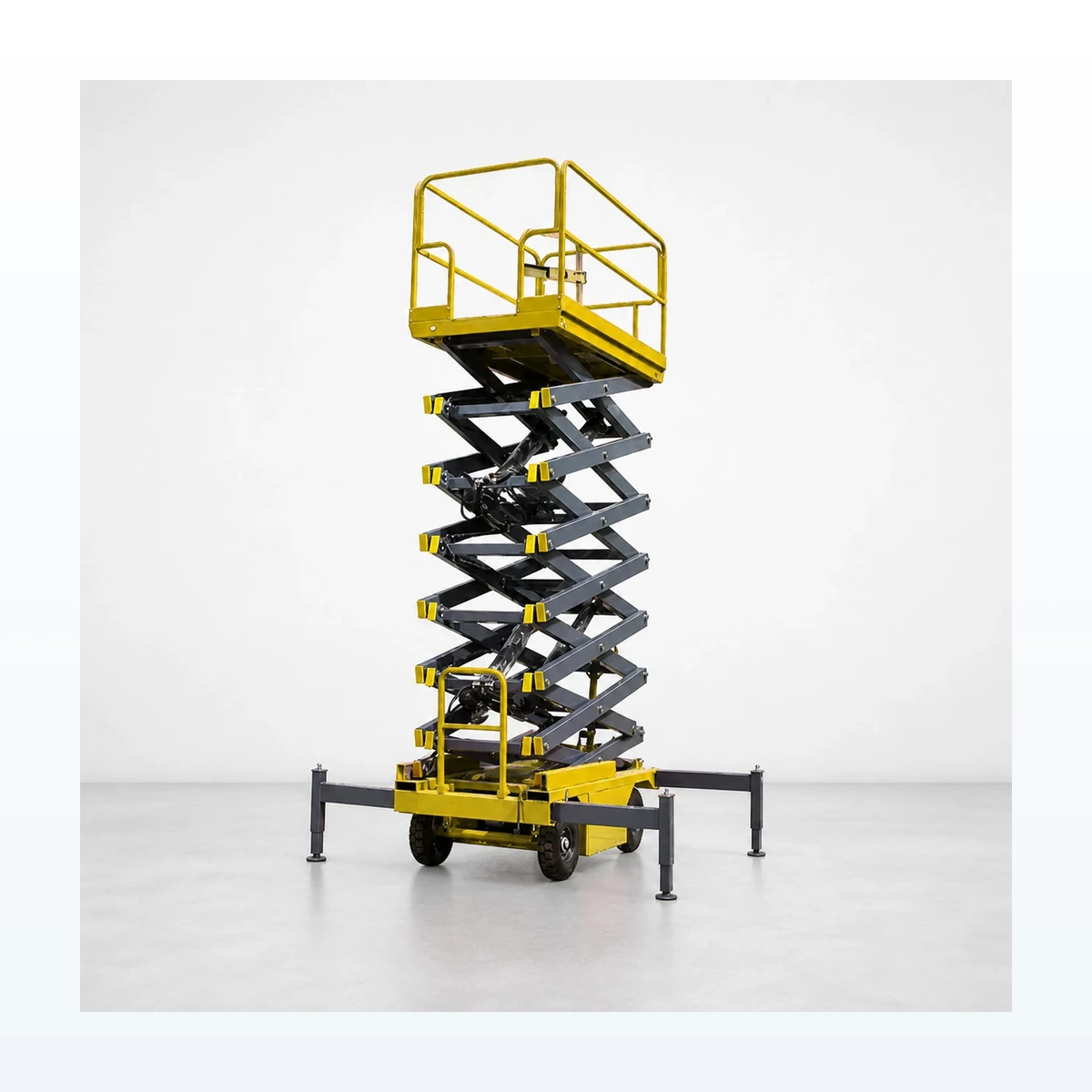 6-12 m Portable Hydraulic Scissor Lift thumbnail 3