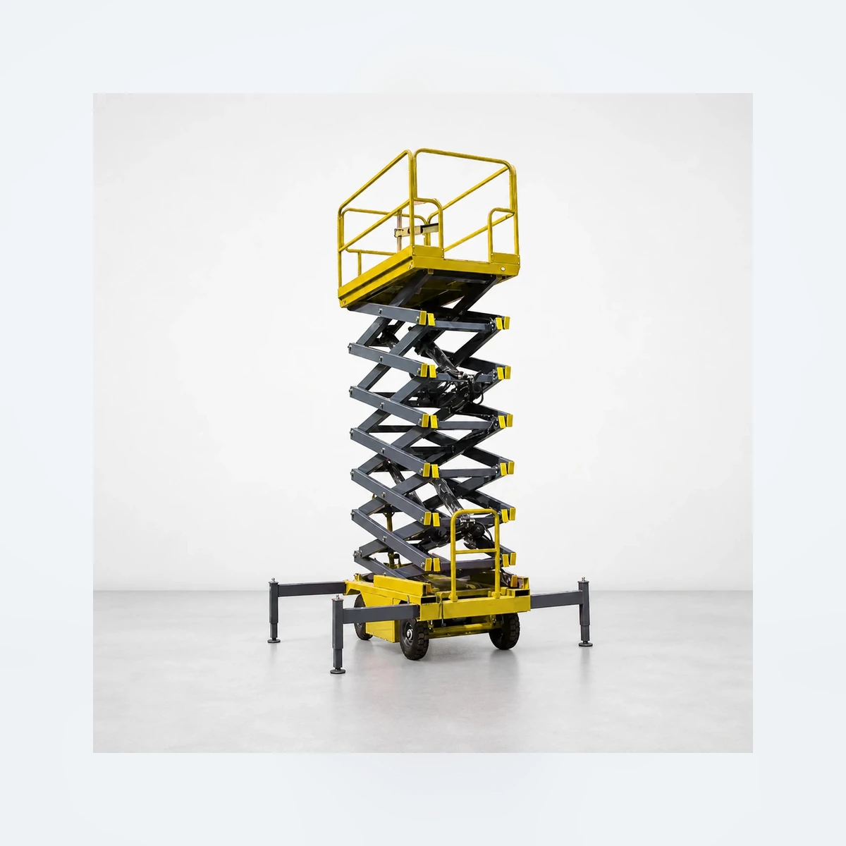 6-12 m Portable Hydraulic Scissor Lift thumbnail 5