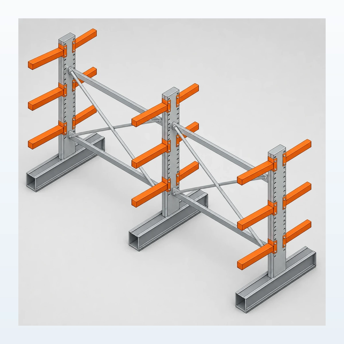 Adjustable Cantilever Arm Rack thumbnail 2