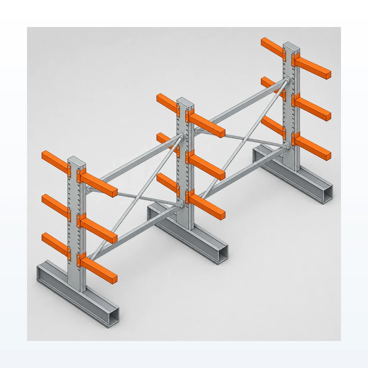 Adjustable Cantilever Arm Rack thumbnail 3