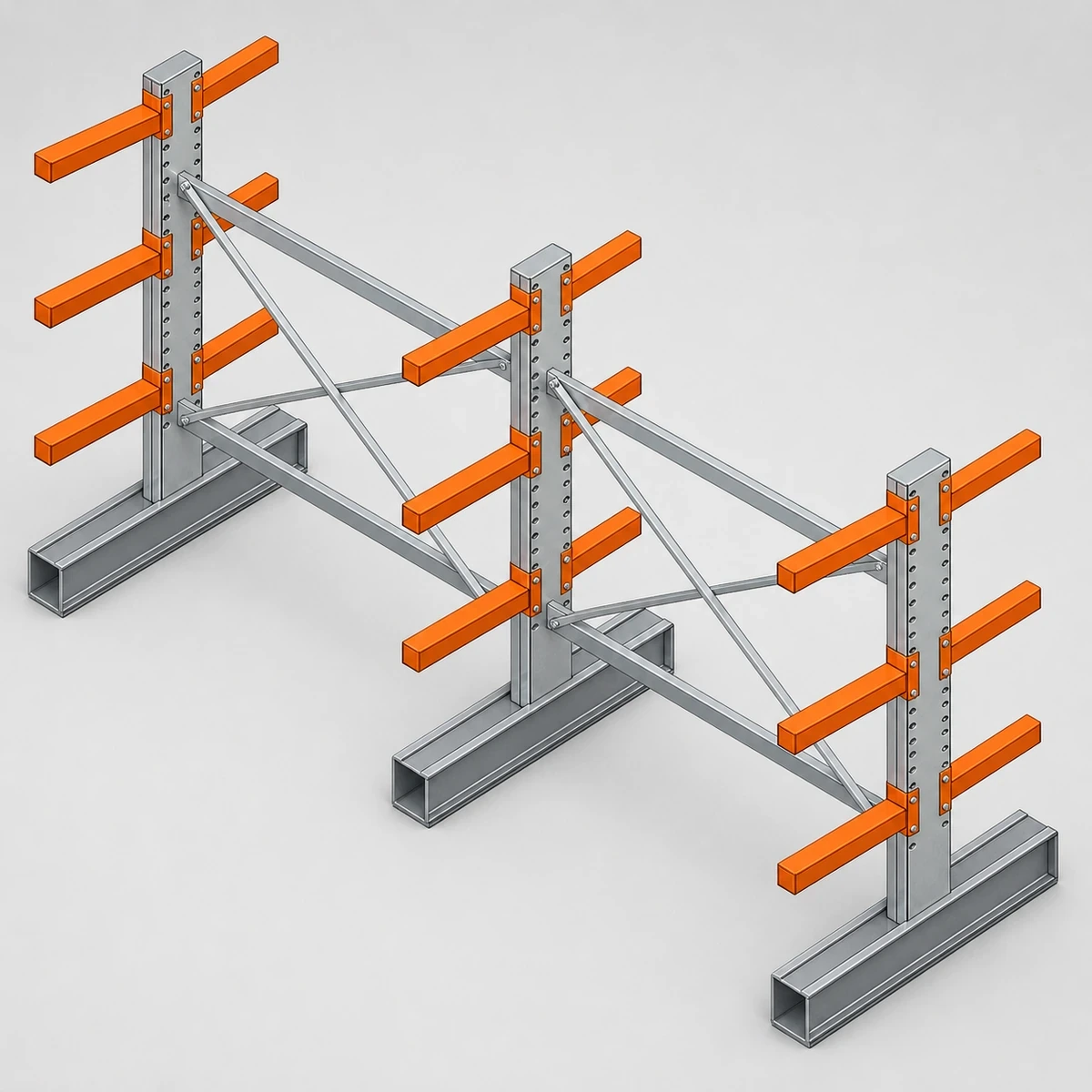 Adjustable Cantilever Arm Rack thumbnail 4