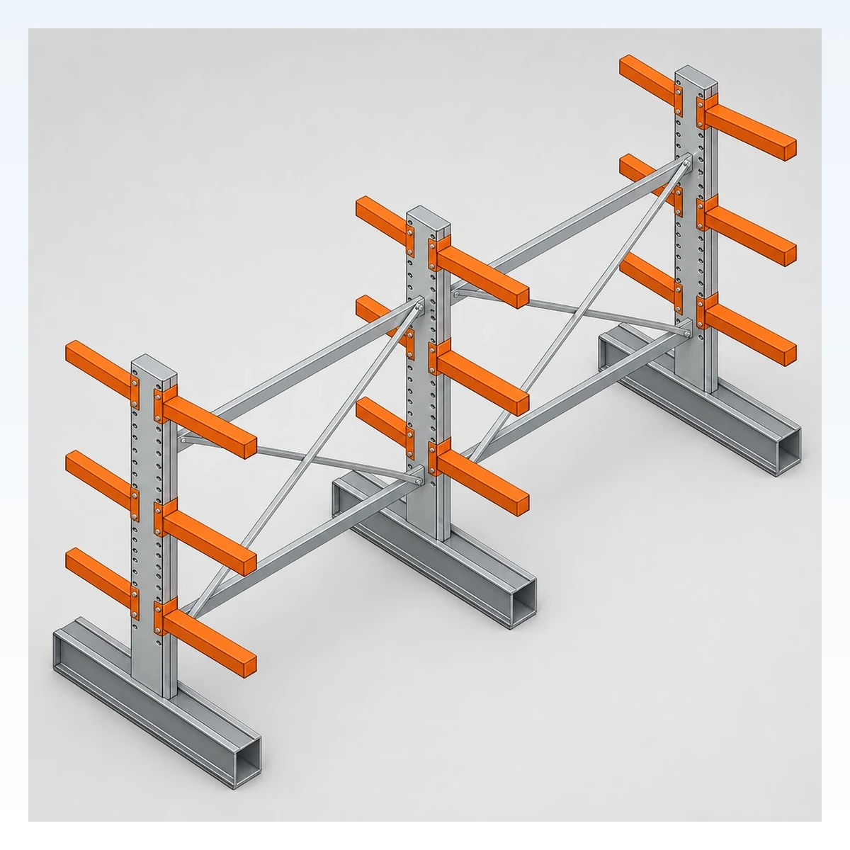 Adjustable Cantilever Arm Rack thumbnail 6